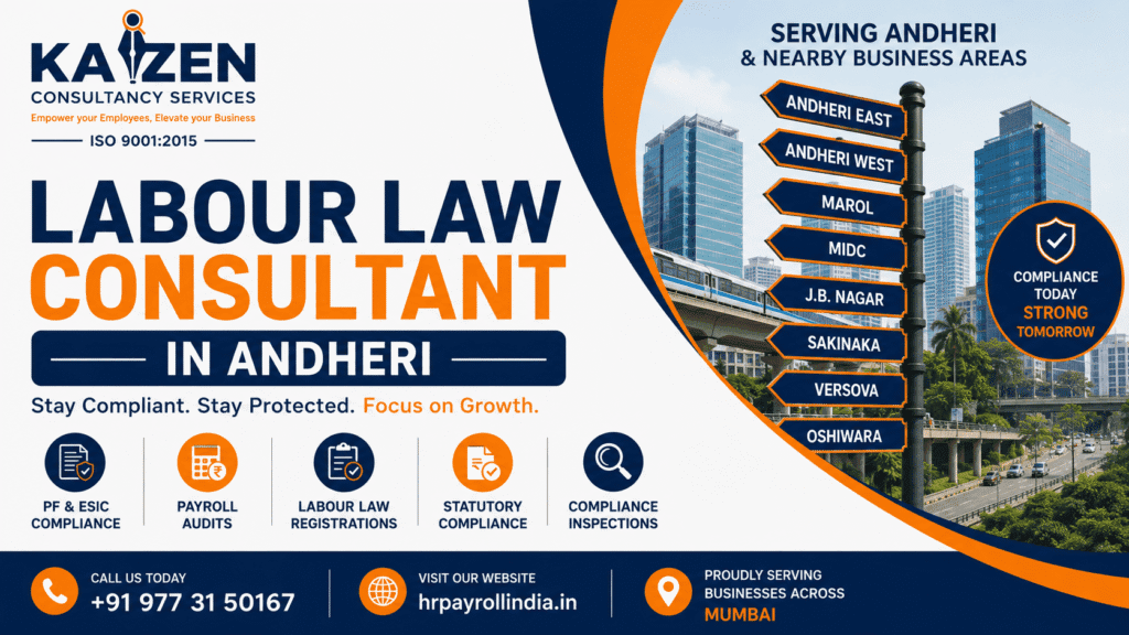 Labour Law Consultant in Andheri