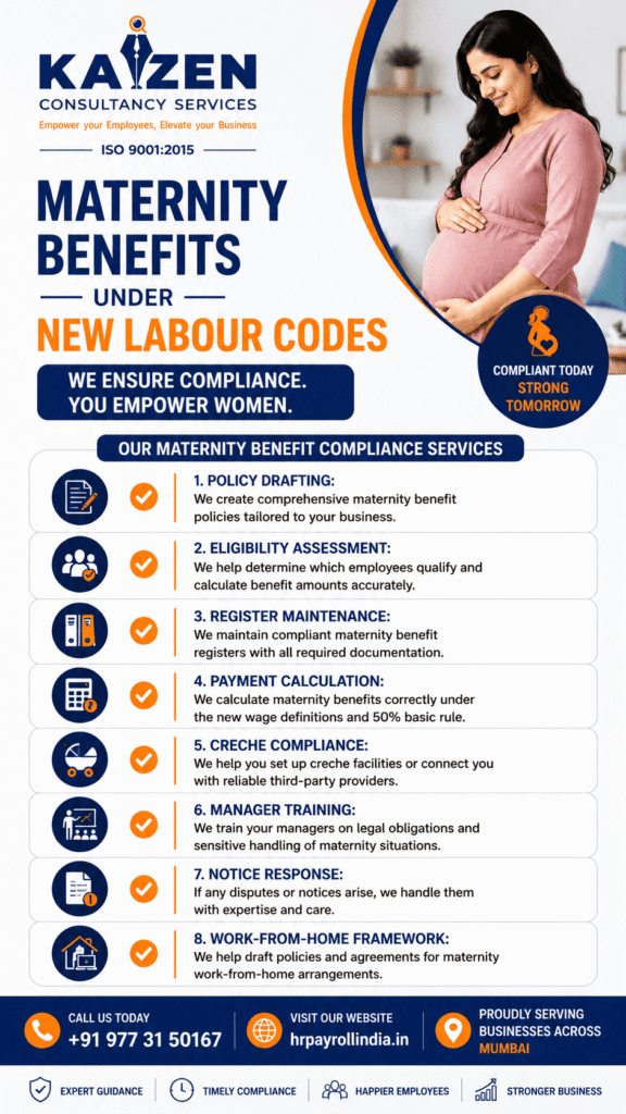 Maternity benefits Consultant in Mumbai